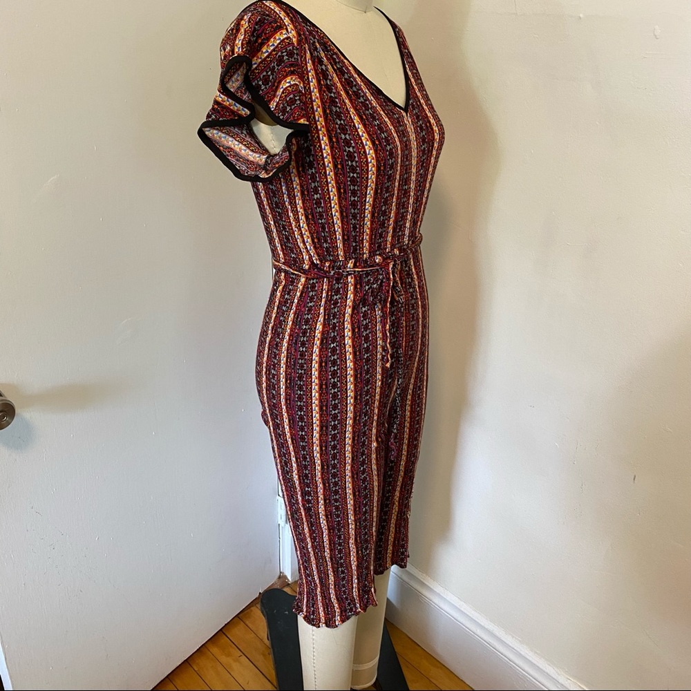 Striped jumpsuit